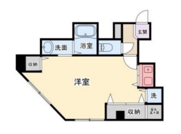 エーデルハイム三共の物件間取画像